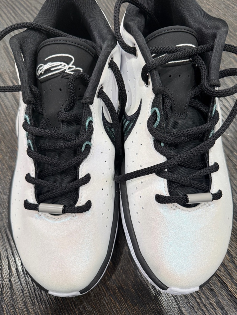 Nike LeBron 21 Conchiolin White Black James Basketball Retro size 6Y - Picture 4 of 11